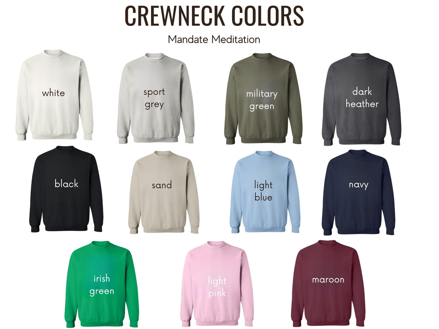 Earth Saga Crewneck