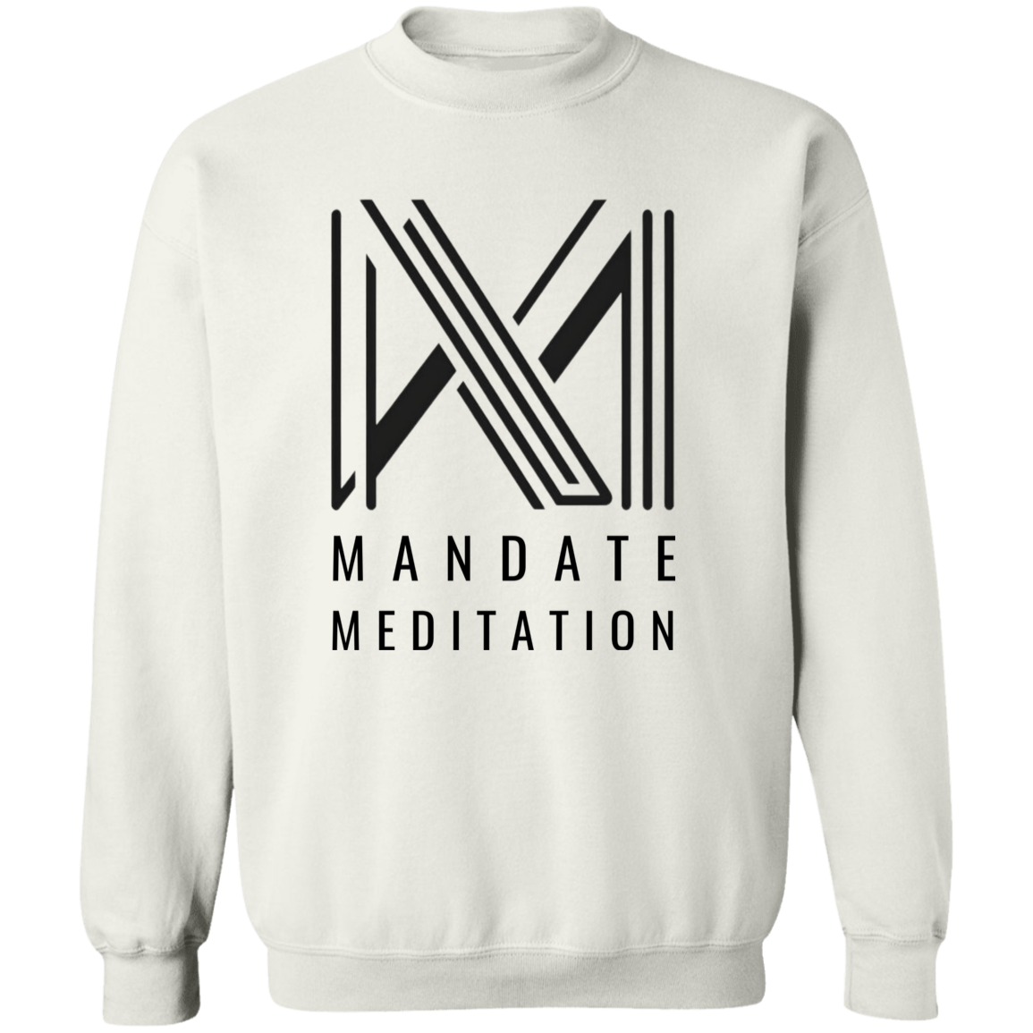 Mandate Meditation Logo Crewneck