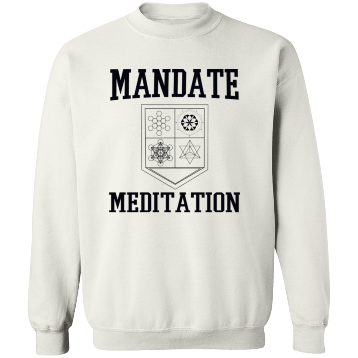 Mandate Meditation University Crewneck