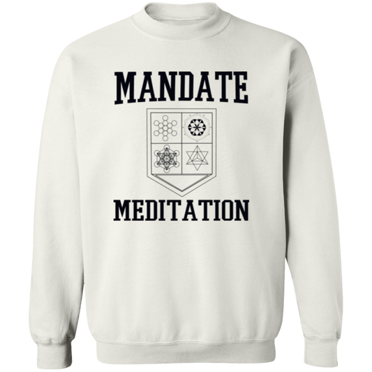Mandate Meditation University Crewneck