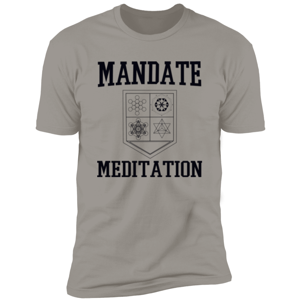 Mandate Meditation University Graphic T-Shirt