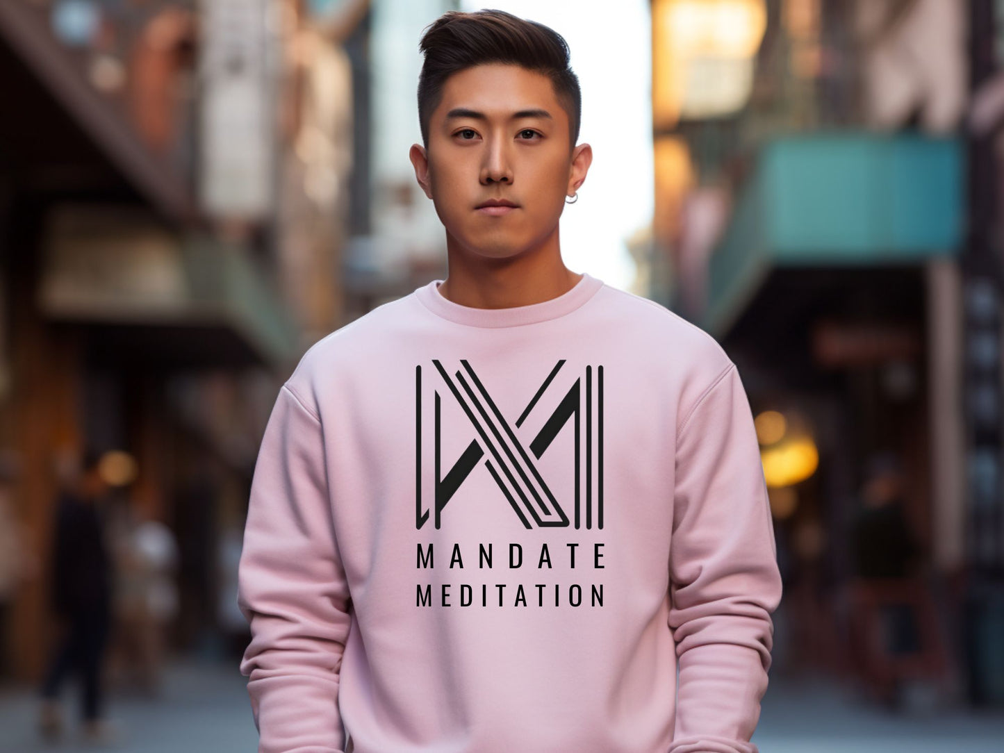 Mandate Meditation Logo Crewneck