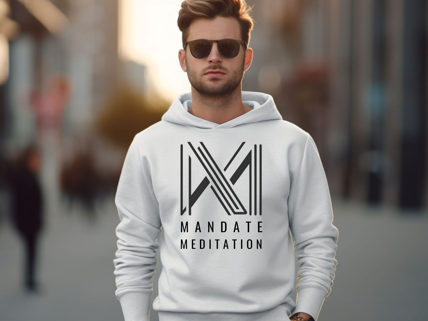 Mandate Meditation Logo Hoodie