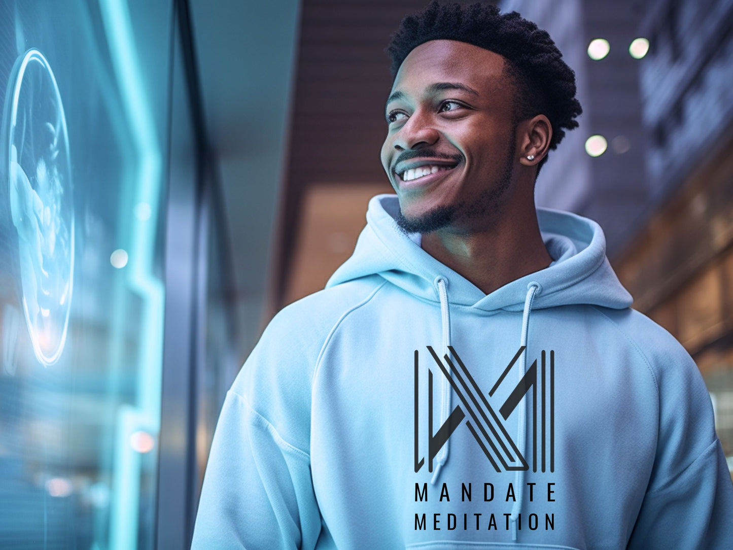 Mandate Meditation Logo Hoodie
