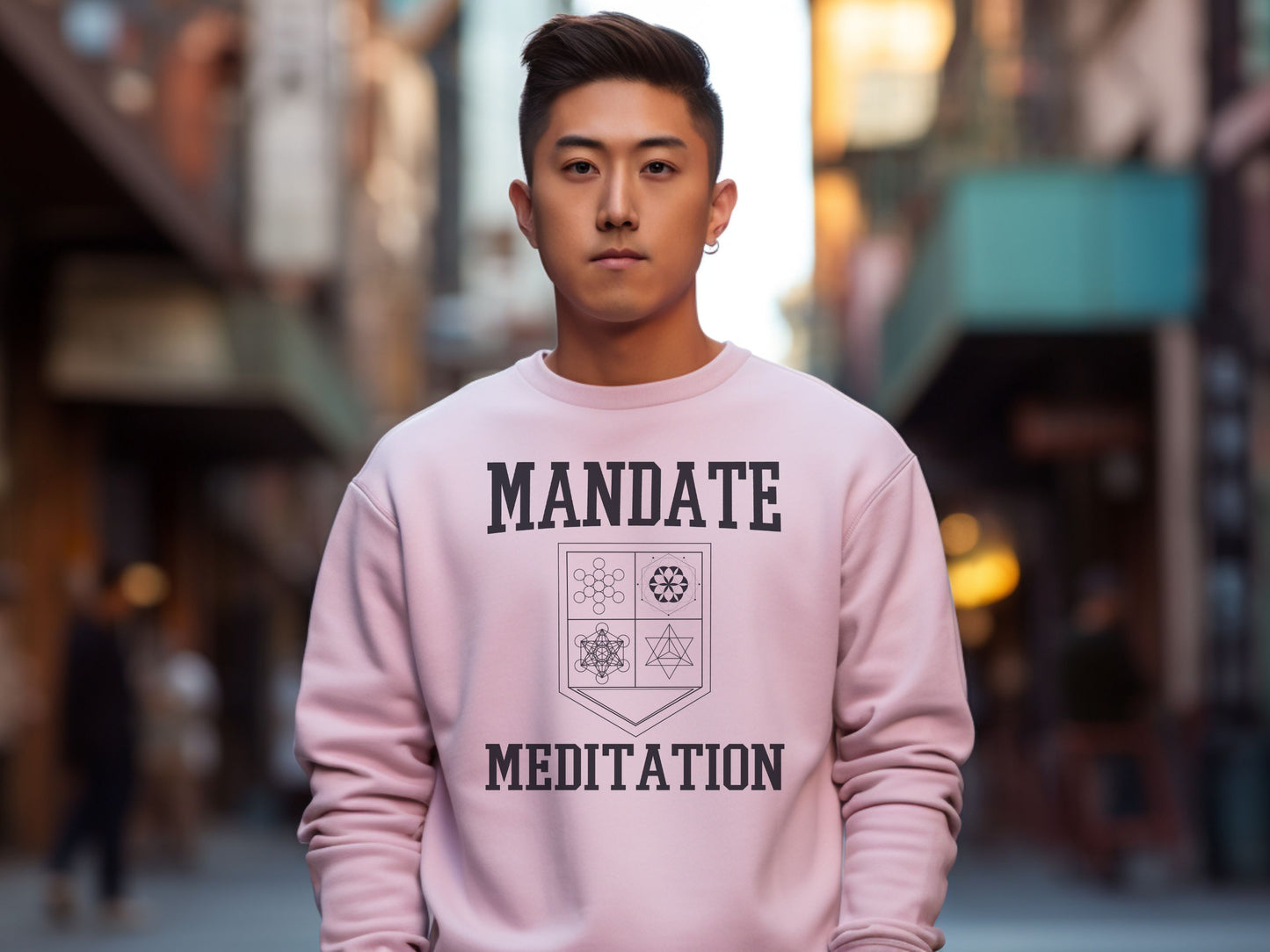 Mandate Meditation University Crewneck