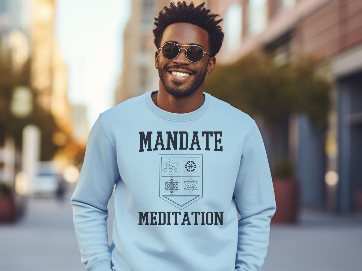 Mandate Meditation University Crewneck