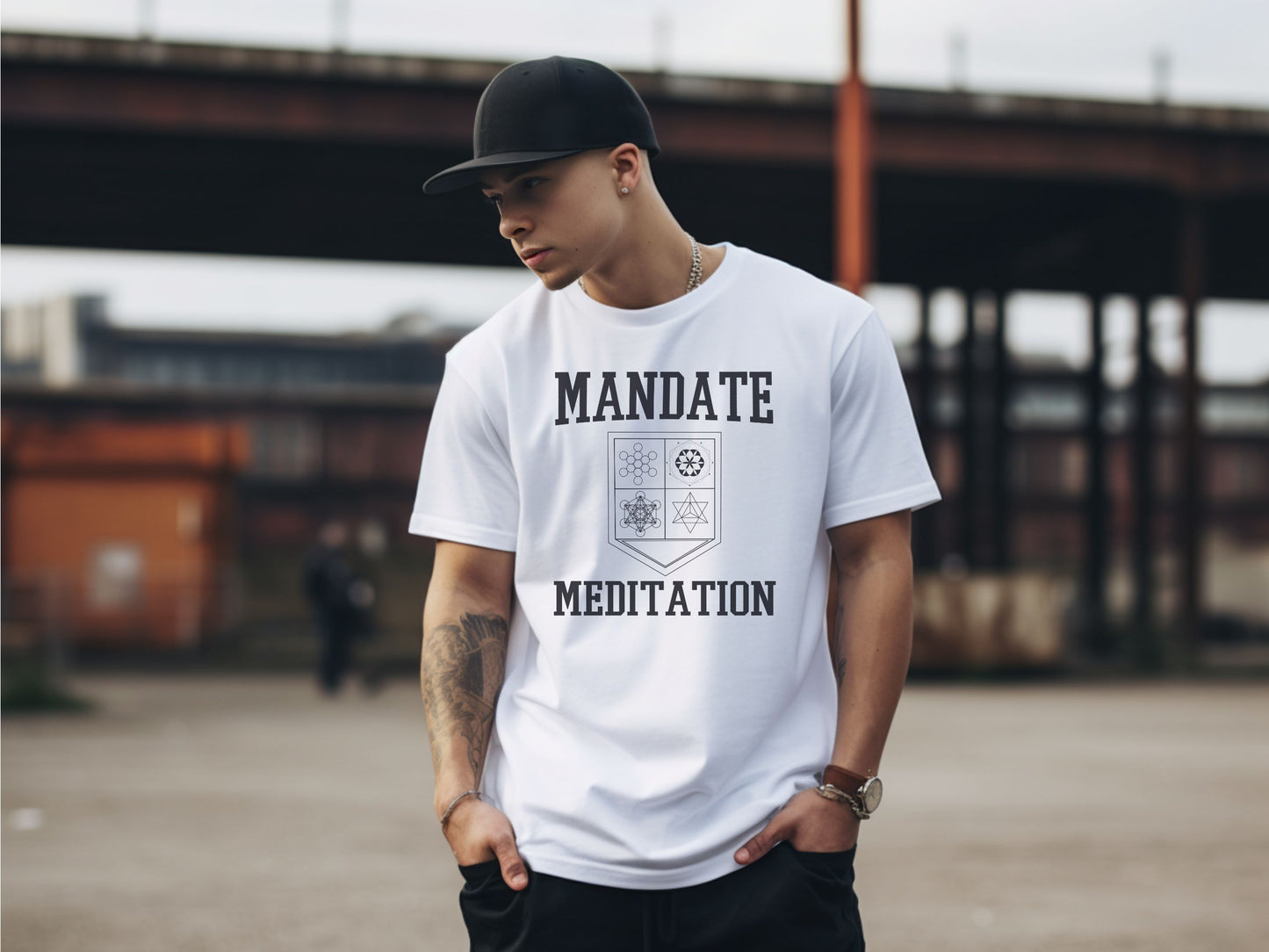 Mandate Meditation University Graphic T-Shirt